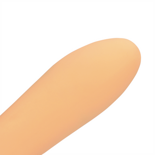 Fingerformad G-punktsvibrator - Stötsimulerande Peach Fuzz