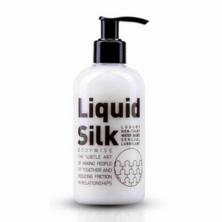 Vattenbaserat Glidmedel Liquid Silk, 250ml - Skonsam Formula
Vattenbaserat Glidmedel Liquid Silk 250ml - Skonsam Formula