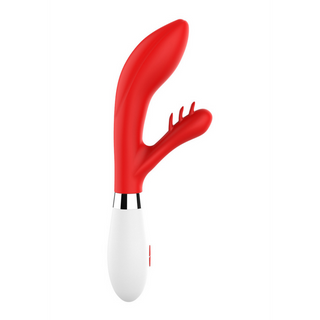 Kaninvibrator Silikon Klitorisstimulator 10 Hastigheter