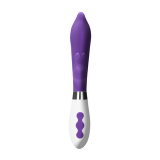 Uppladdningsbar Kaninvibrator, Dubbel Motor, 10 Hastigheter, Lila