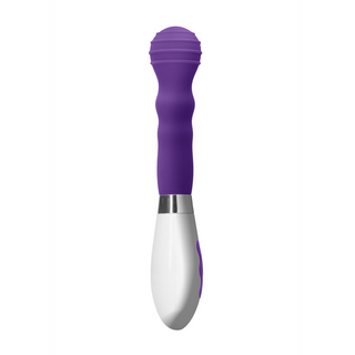 Lila Vibrator Silikon, Uppladdningsbar, 10 Hastigheter