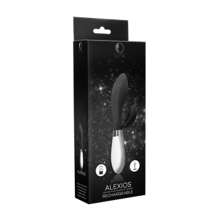 Uppladdningsbar Kaninvibrator, Svart, 10 Hastigheter