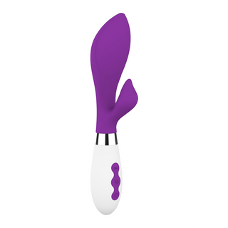 Klitorisstimulator Vibrator Lila, Uppladdningsbar & 10 Hastigheter