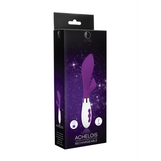 Klitorisstimulator Vibrator Lila, Uppladdningsbar & 10 Hastigheter