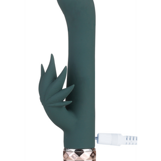 Dubbel Vibrator Silikon G-punkt & Klitorisstimulering