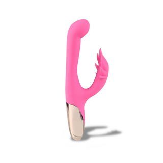 Uppladdningsbar Kaninvibrator, Böjbar, 10 Hastigheter, Silikon