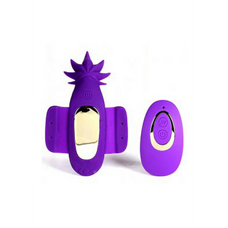 Sativa Trosa Vibrator, Fjärrkontroll, 10 Funktioner, Silikon