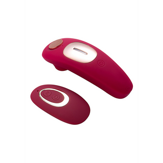 Silikon Vibrator med Sugfunktion & Fjärrkontroll