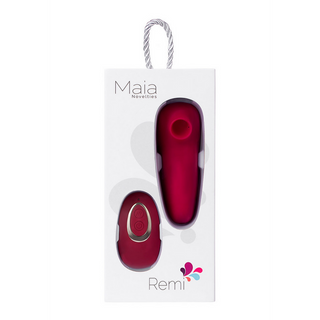 Silikon Vibrator med Sugfunktion & Fjärrkontroll