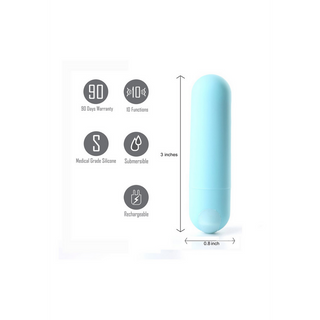 Kulformad Minivibrator - 10 Funktioner