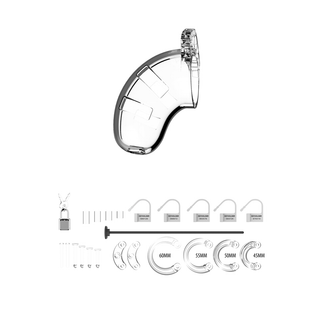 Kyskhetsbur 9cm med Uretra-Sound 3.5mm Polykarbonat