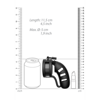 Kyskhetsbur med Klyvare, Silikon, 4,5/11,5 cm