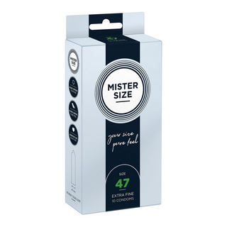 Kondomer 47 mm, 10-pack - Perfekt Passform