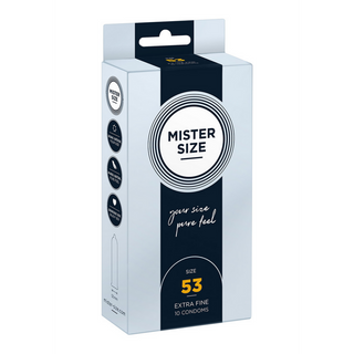Kondomer 53 mm - 10 st Latex Kondom