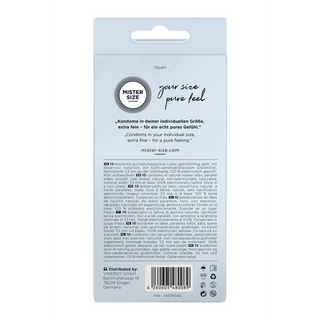 Kondomer 53 mm - 10 st Latex Kondom