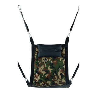 Rektangulär Camo Sling med Kudde & Fästpunkter