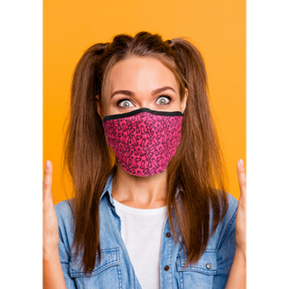Mode Ansiktsmask Återanvändbar, Justerbara Remmar & Filter