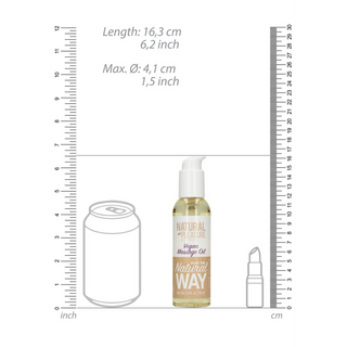 Vegansk Massageolja 150ml - Naturlig Kroppsolja