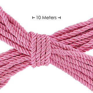Polyester Repslina - 10 m Rosa Bindningslina