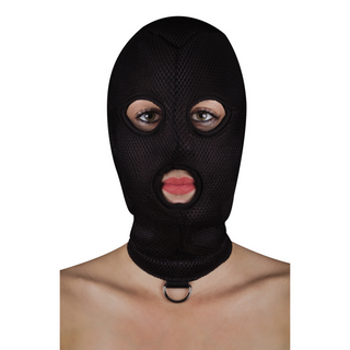 Nätmask med D-ring – Bondage, Ögonbindel Lek