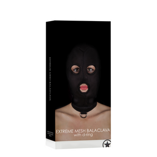 Nätmask med D-ring – Bondage, Ögonbindel Lek