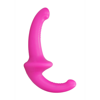 Silikon Strap-On Dildo - Strapless, G-punktsstimulering

Silikon Strap-On Dildo - G-punktsstimulering, Remlös