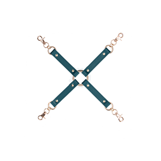 Hogtie Koppling Läderlook Gulddetaljer - Bondage Tillbehör
Hogtie Läderlook Gulddetaljer - Bondage Tillbehör
