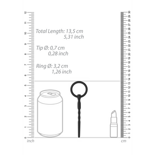 Silikon Penisplugg - 0.3 / 7 mm, Uretral Stimulering
Silikon Penisplugg 0.3/7mm - Uretral Stimulering
