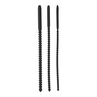 Silikon Dilator Set - Uretral Stimulering, 3 Storlekar