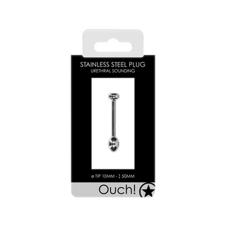 Uretralplugg Metall 10mm - Stimulerande Sounding