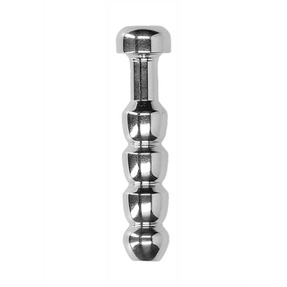 Ribbad Uretral Plugg - 0.4 / 10 mm