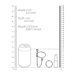 Penisplugg Rostfritt Stål Kula - 0.4 / 10 mm