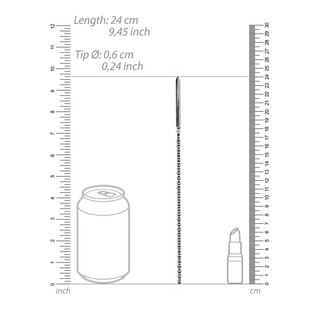 Dilator i Rostfritt Stål - Ribbad, 6 mm