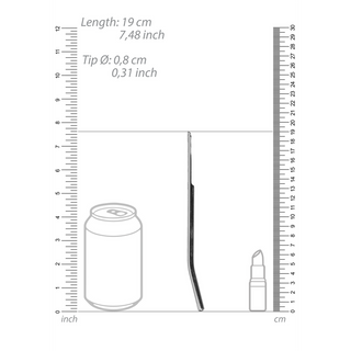 Dilator Rostfritt Stål 0.3/8 mm - Uretral Stimulering