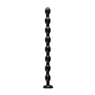 Räfflad Analdildo, Flexibel & Extra Lång - 48 cm