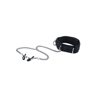 Kardborreband Halsband med Nippelklämmor - Justerbara
Justerbart Halsband med Nippelklämmor Kardborreband