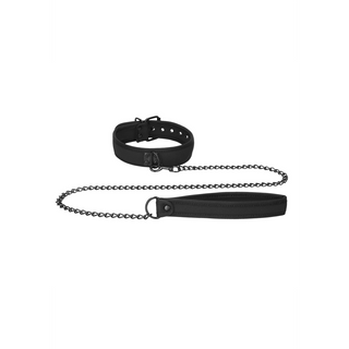 Neopren Halsband med Koppel, Rollspel Träning