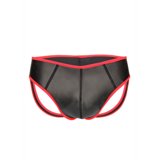 Neopren Jockstrap S/M - Rollspel Underkläder, Öppen Baksida