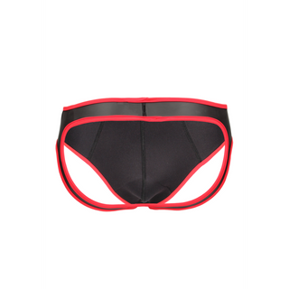 Neopren Jockstrap S/M - Rollspel Underkläder, Öppen Baksida