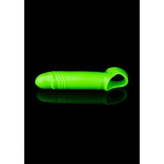 Självlysande Penis Sleeves - Töjbar TPE Slida