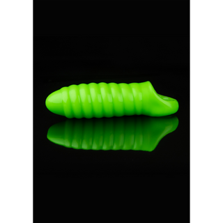 Självlysande Penis Förlängare - Stretchig TPE Sleeve