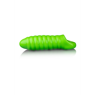 Självlysande Penis Förlängare - Stretchig TPE Sleeve