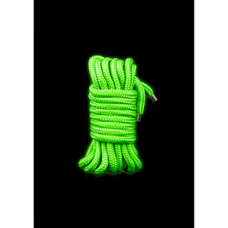 Självlysande Rep, 5m Fluorescerande Grönt Polypropylen