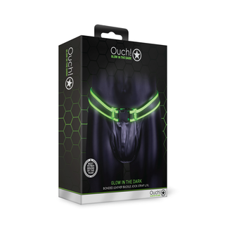 Självlysande Jockstrap med Spänne - L/XL