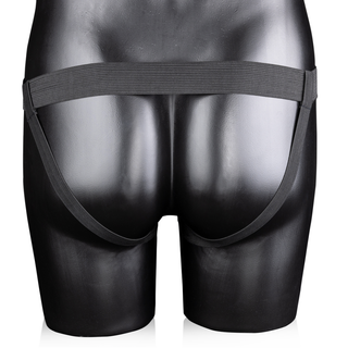 Självlysande Böjd Strap-On, 20 cm Neongrön