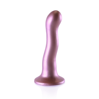 Ultra Mjuk G-punkts Dildo - 17 cm Roséguld