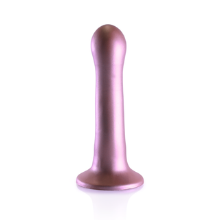 Ultra Mjuk G-punkts Dildo - 17 cm Roséguld