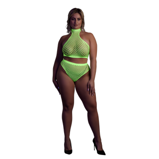 Neon Grön Underkläder - Hög Midja & Polokrage - Plus Size
Neon Grön Underkläder Hög Midja Polokrage Plus Size