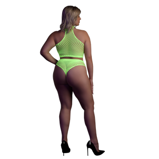 Neon Grön Underkläder - Hög Midja & Polokrage - Plus Size
Neon Grön Underkläder Hög Midja Polokrage Plus Size