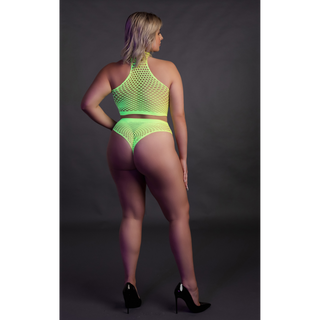 Neon Grön Underkläder - Hög Midja & Polokrage - Plus Size
Neon Grön Underkläder Hög Midja Polokrage Plus Size